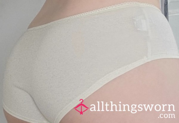 White Cotton Panties