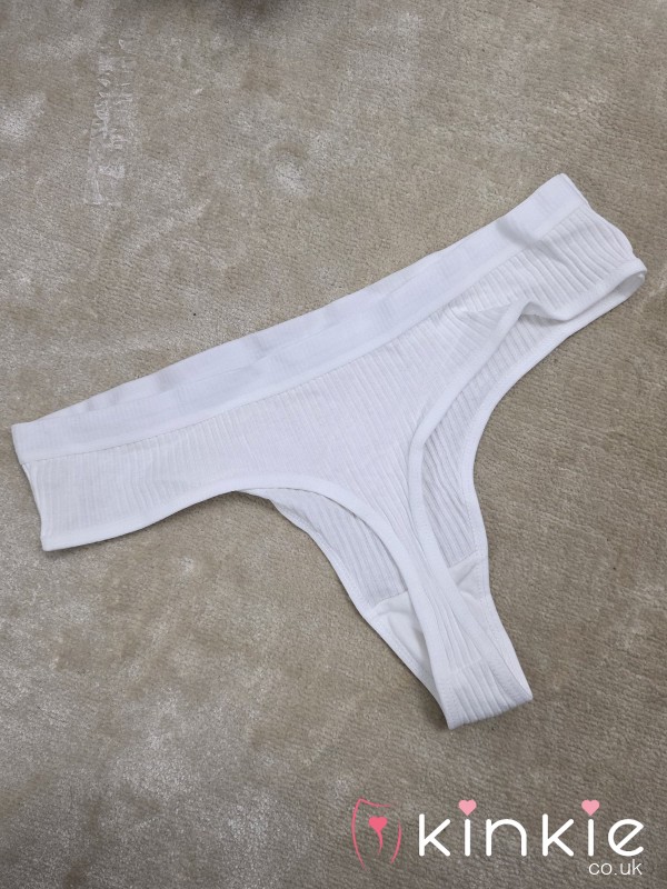 💌 White Cotton Panties 💌