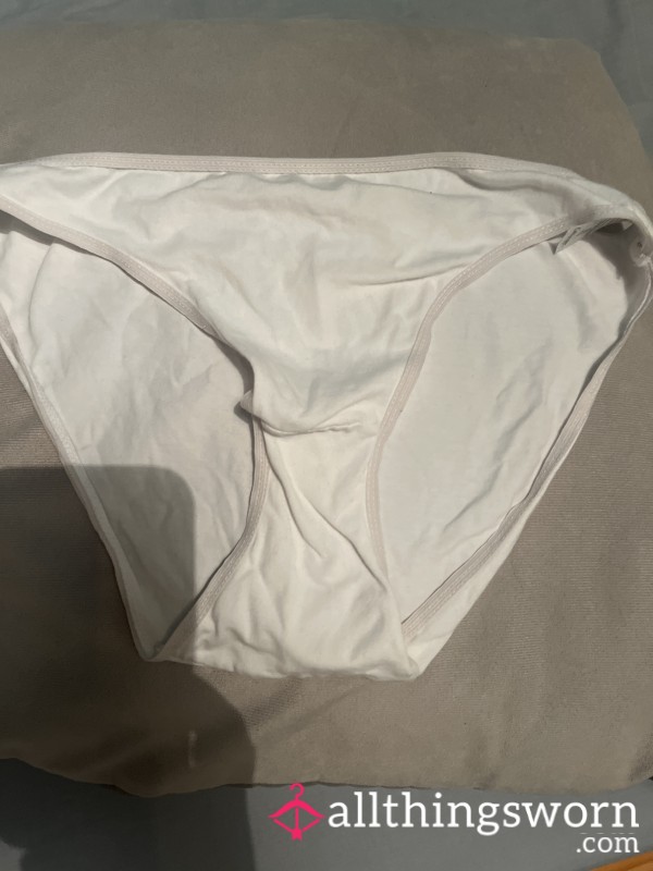 White Cotton Size 12