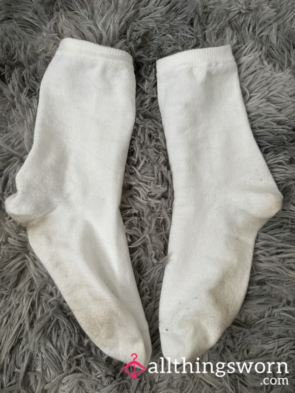 White Cotton Socks