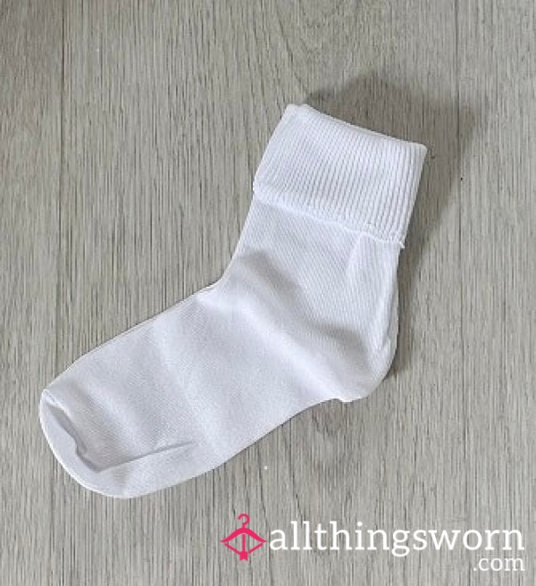 White Cotton Socks