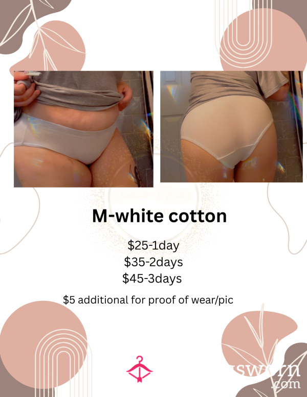 White Cotton Underwear