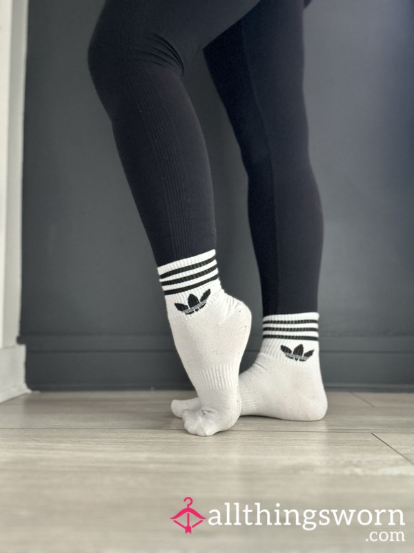 White Crew Socks 🤍