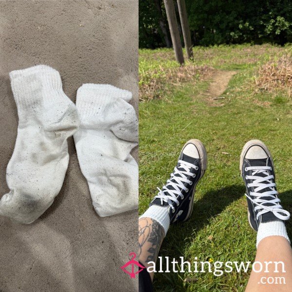 White Crew Socks🧦