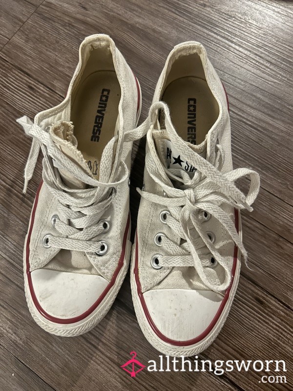 Dirty White Converse US 6.5