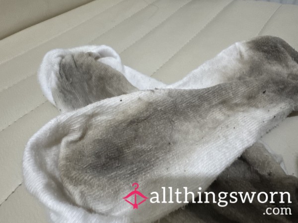 White Dirty Socks