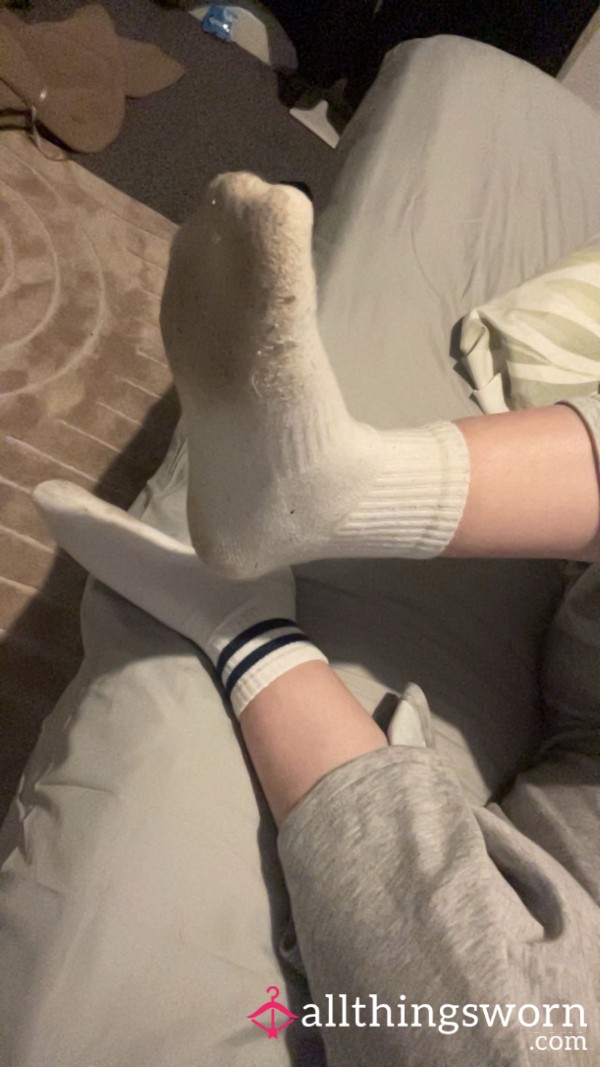 White Dirty Socks