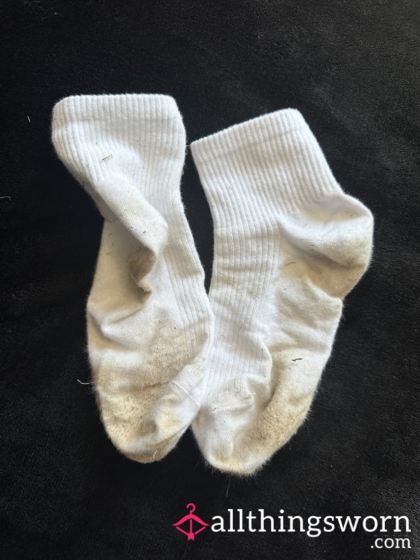 White Dirty Socks
