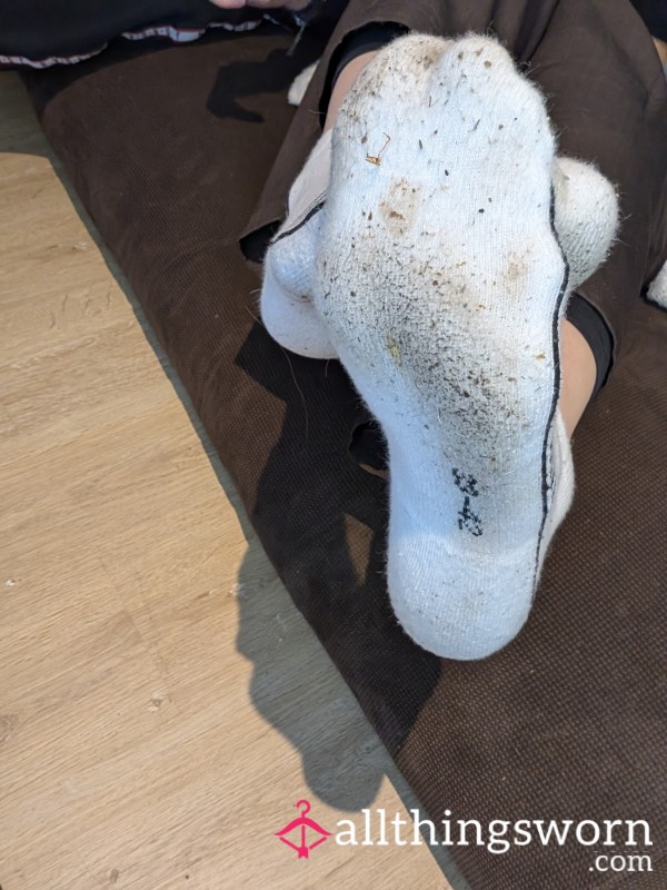 White Dirty Socks