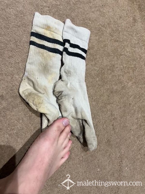 White Dirty Socks