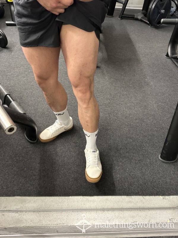 White Dirty Socks (Vans)