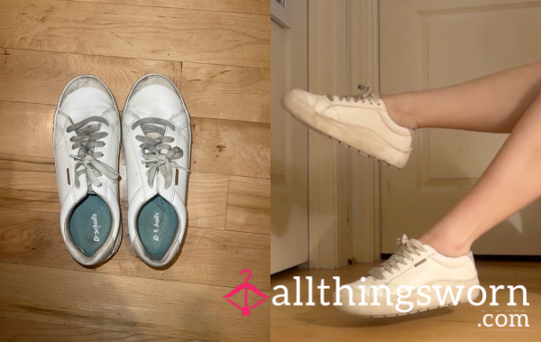 ⟡ CLEARANCE ⟡ Plain White Sneakers