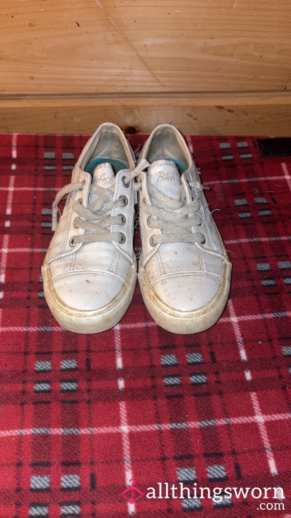 White Everyday Well Worn Blowfish Sneakers