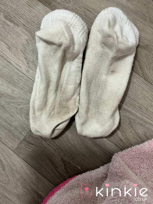 White Filthy Socks