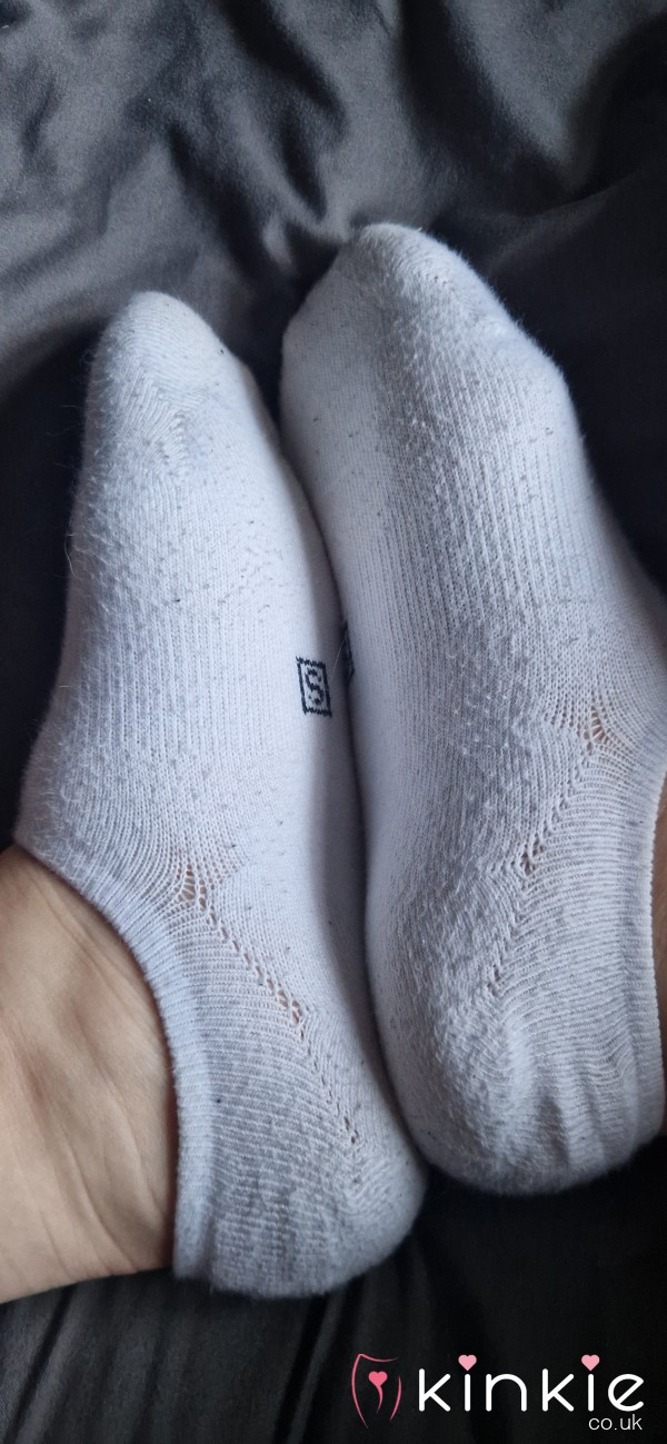White *for Now* Trainer Socks
