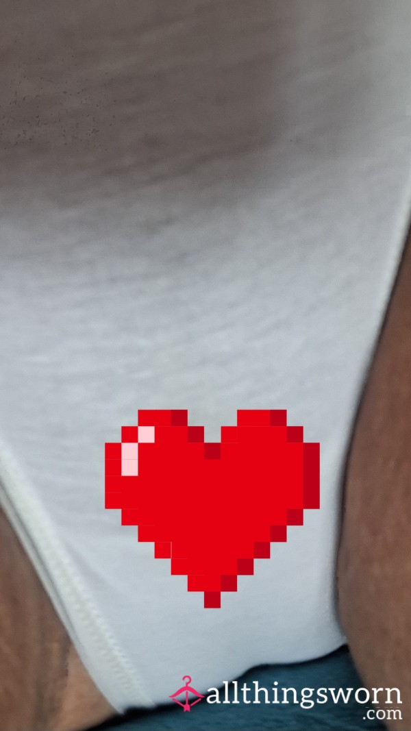 White Full Panties