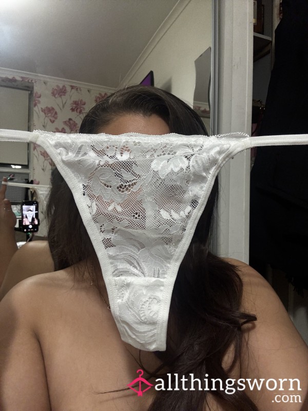 White G-string