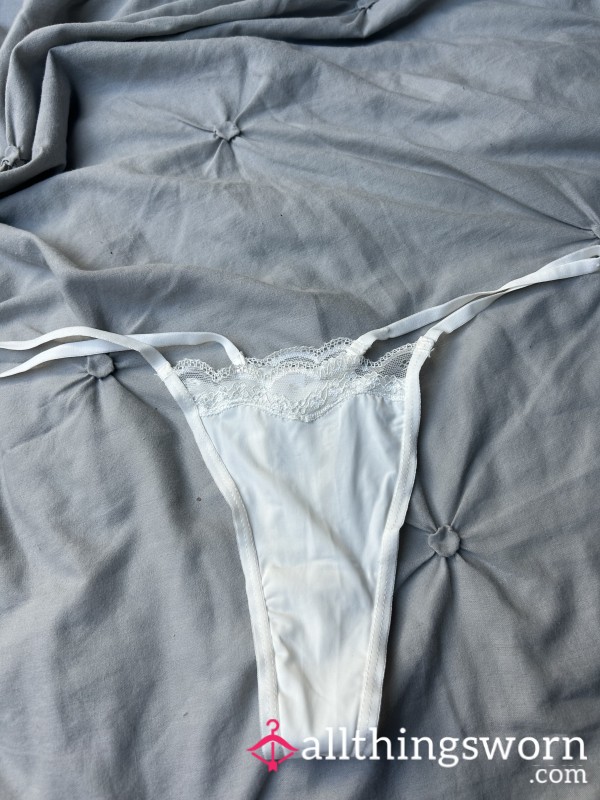White G String