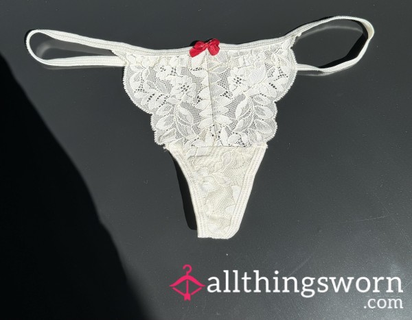 White G String 🤍