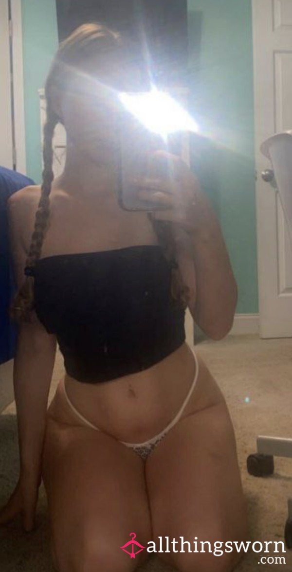 White G String😋