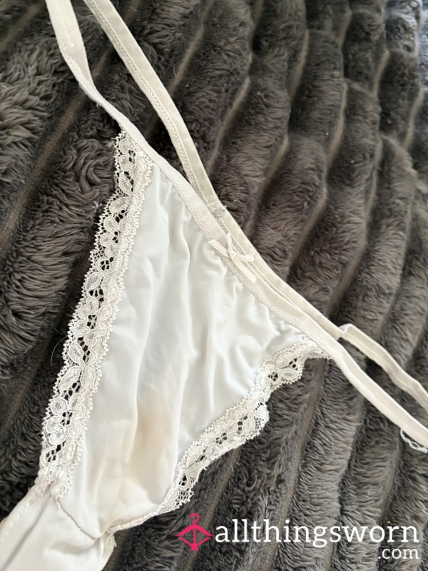 White G String