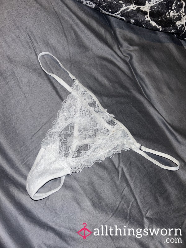 White G-string