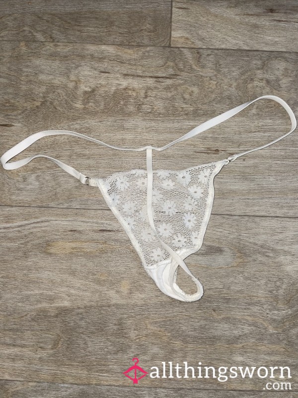 White G-string