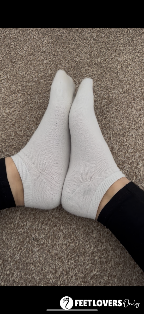 White, Grey Or Black Ankle Socks 24 Hour Wear 👣