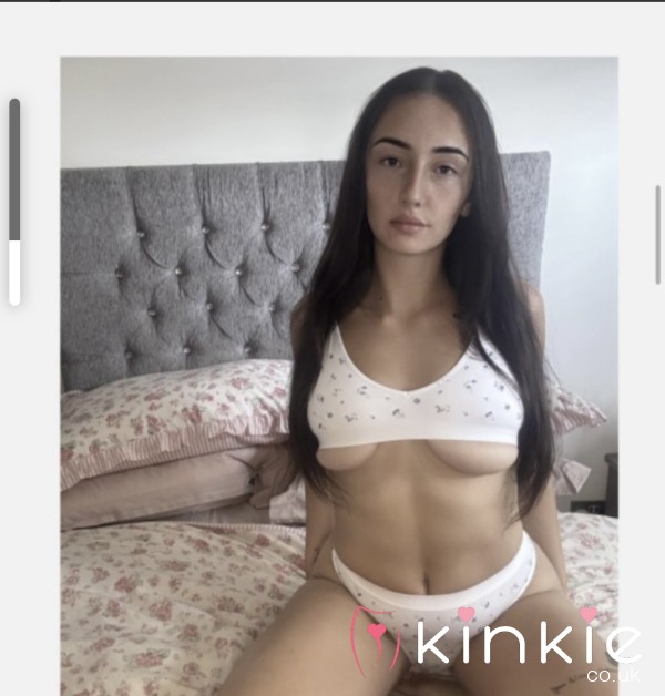 White Gym Bra And Thong Set With Blue Flowers Sweat Filled Juice Soaked 😩🤌🏻