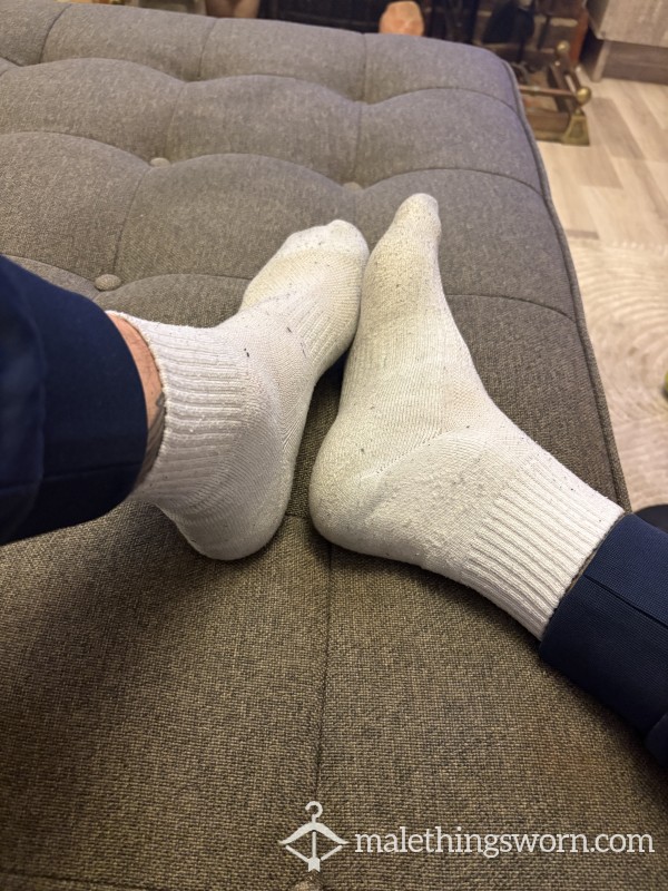 White Gym Socks