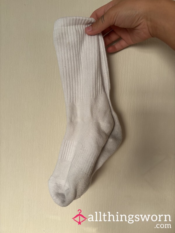 White Gym Socks