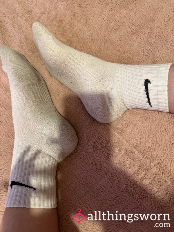 White Gym Socks