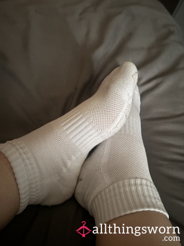 White Gym Socks