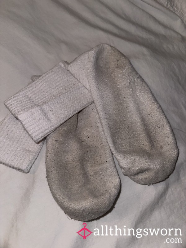 White Gym Socks