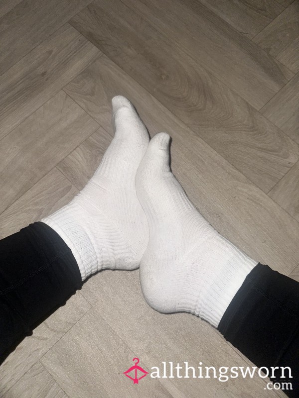 White Gym Socks