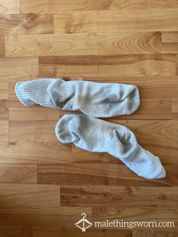 White Gym Socks