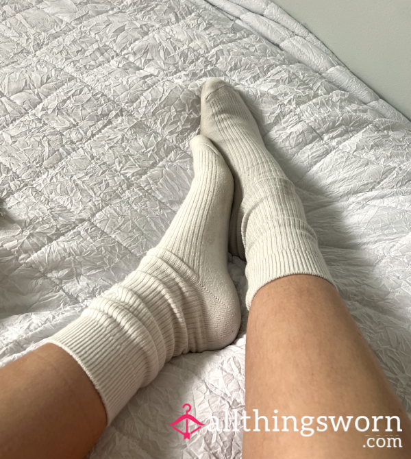 White Gym Socks
