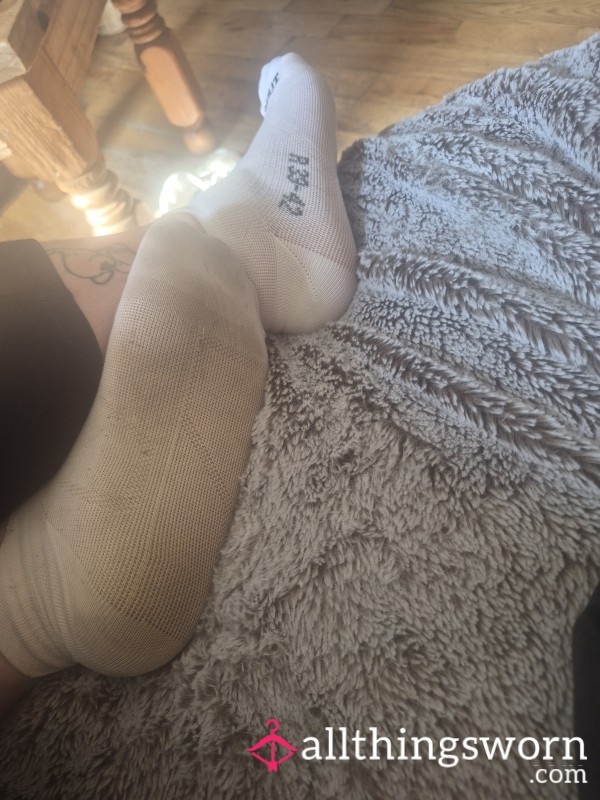 White Gym Socks