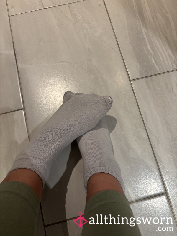 White Gym Socks