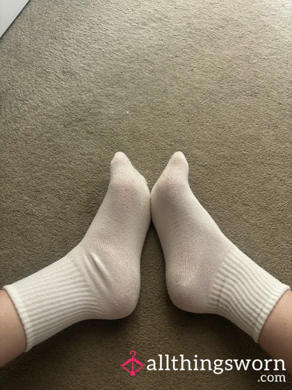 White Gym Socks