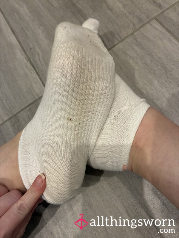 White Gym Socks