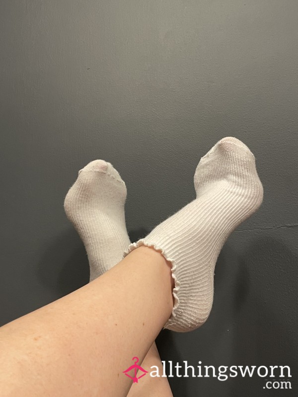 White Gym Socks To By Customise