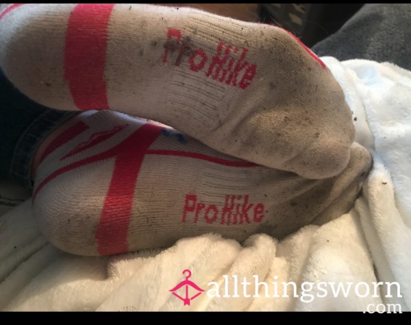 White Gym Socks Worn For 2 Sweaty Days Straight!!