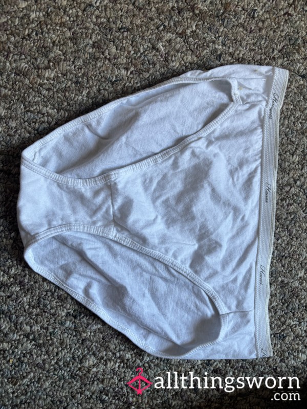 White Hanes Fullbacks