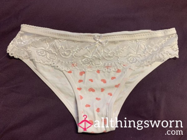 White Heart Bikini