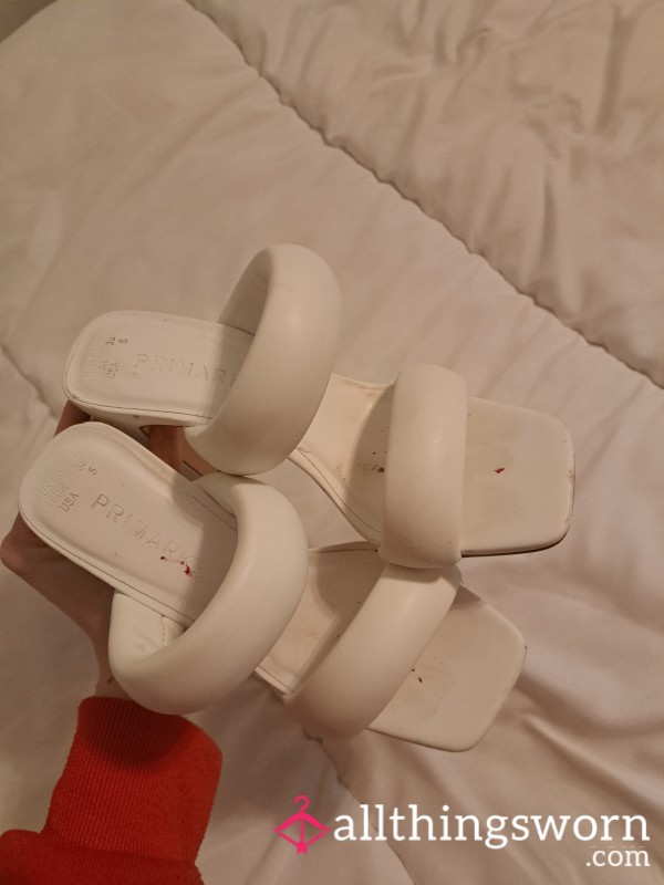 White Heels I Wore Tf Out Of Last Year And This Year Tehe