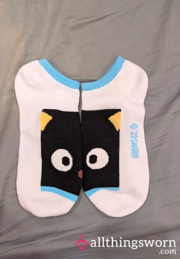 White Hello Kitty Chococat Ankle Socks