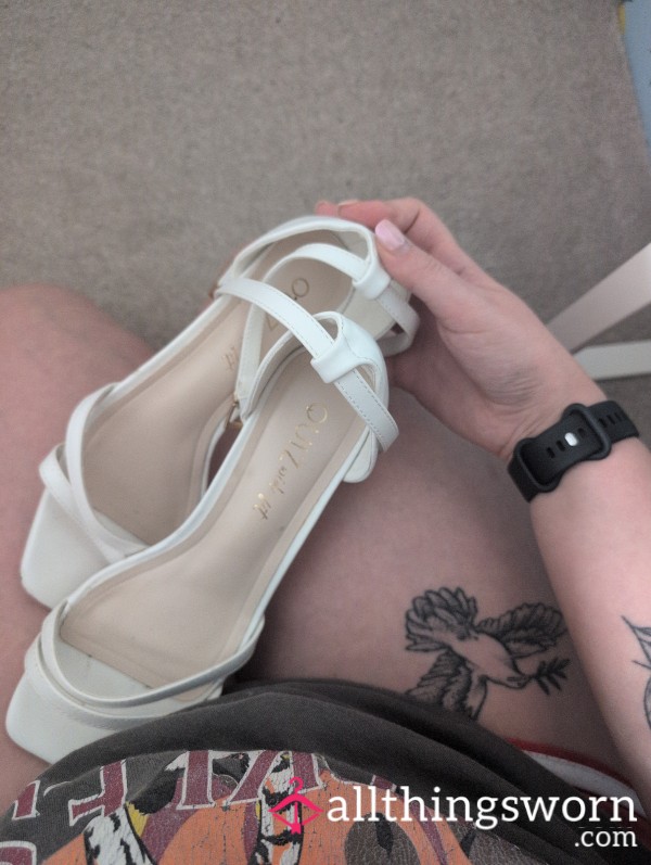 White High Heels