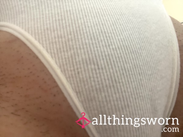 White High Waist Panties