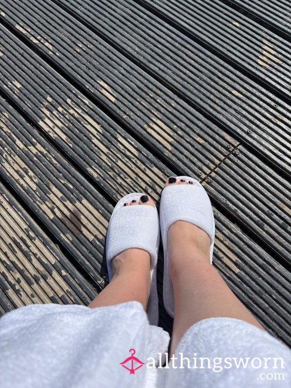 White Hotel Slippers